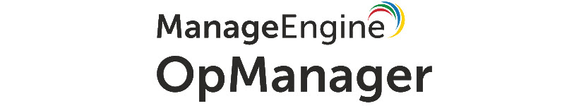 ManageEngine OpManager logo.