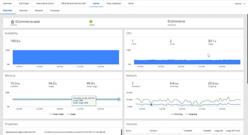 Appdynamics screenshot