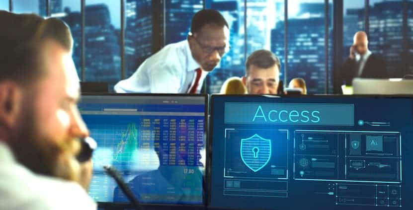 management of security at a data center