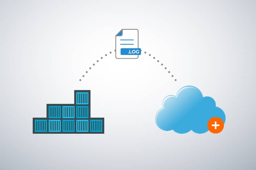 diagram of how to monitor docker containers