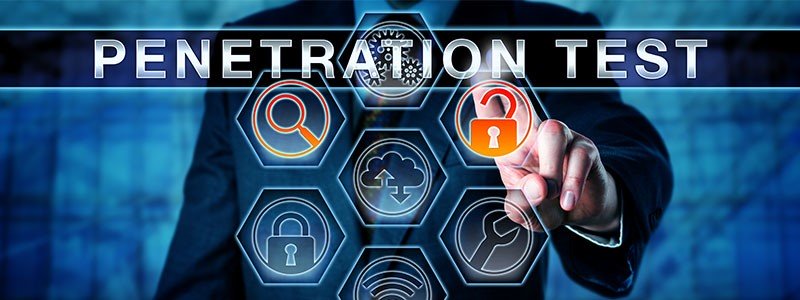 employee doing Penetration Testing