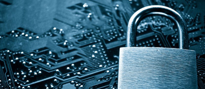lock on a circuit board