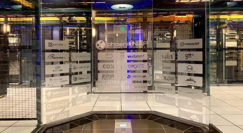 secure entry point for data center operations