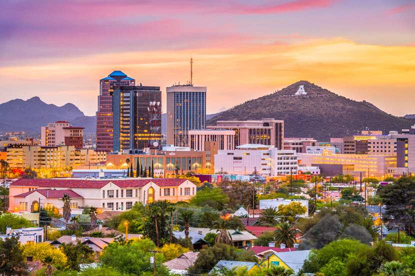 Phoenix Arizona landscape.