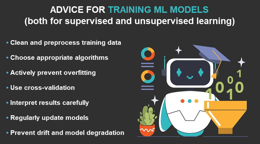 General advice for machine learning