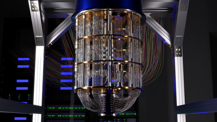 Quantum computer.