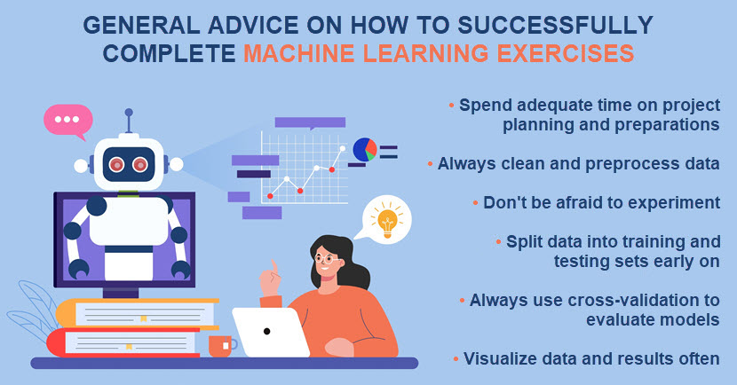 Advice for completing machine learning projects