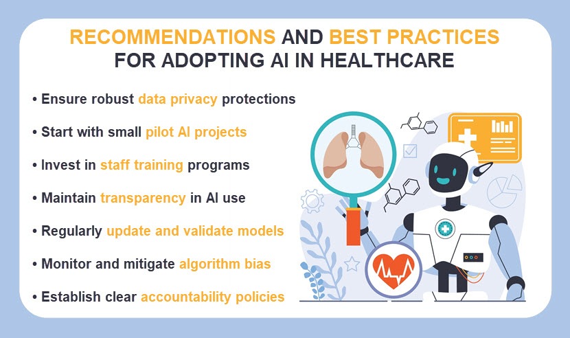 Best practices when adopting AI in healthcare 