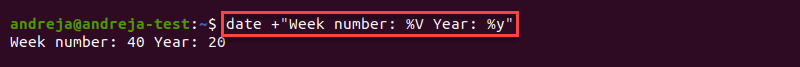 Another formatting example 