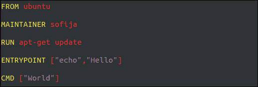 Example of how to change Vim color settings