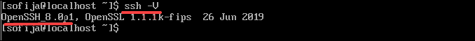 checking if ssh is installed screenshot