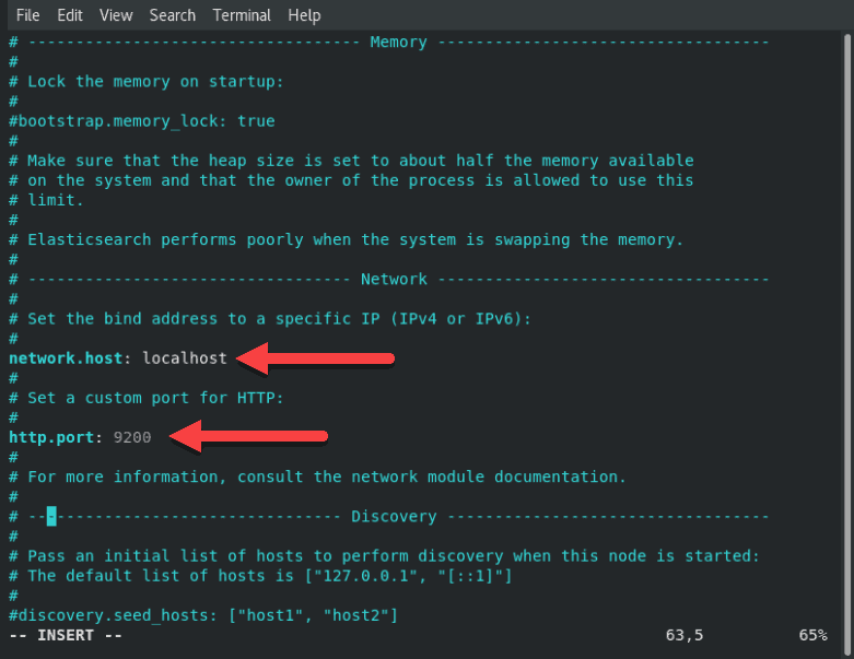 How to configure Elasticsearch on CentOS 8.