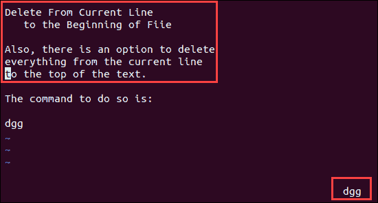 Delete lines by a given pattern