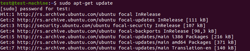 Updating software repositories