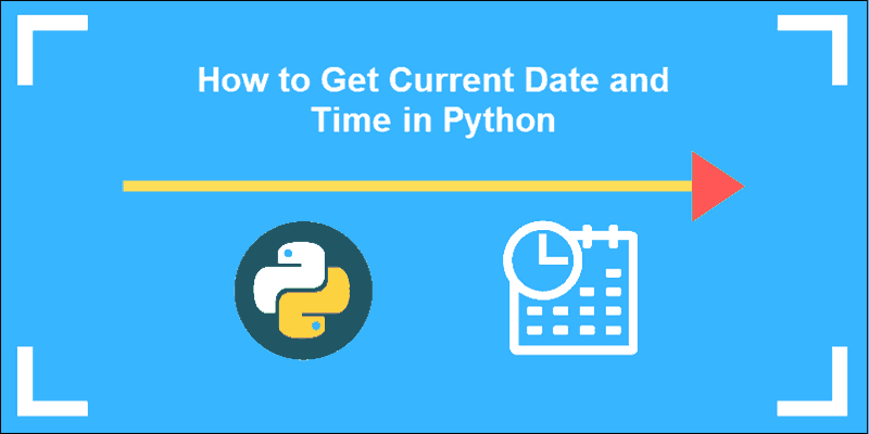 How to get the current date and time using Python.