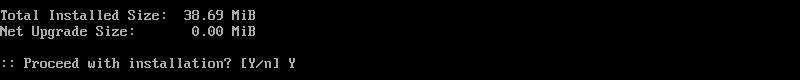 Confirm the Xorg installation