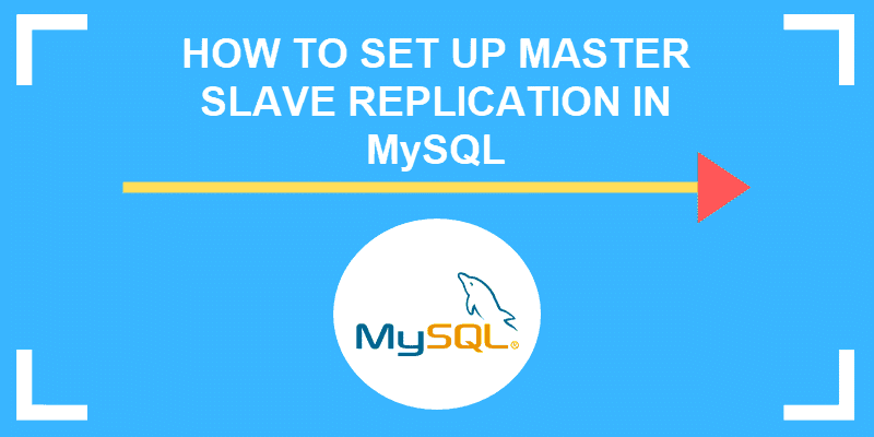 how to set up master slave in mySQL