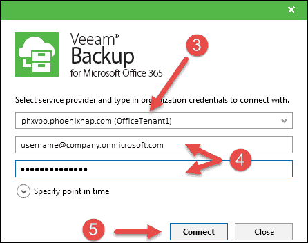 load backup database for microsoft exchange 1