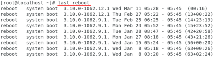 View login hisotry of the system administrator.