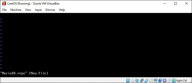 mariadb repo file