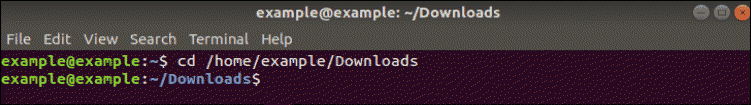 cd command