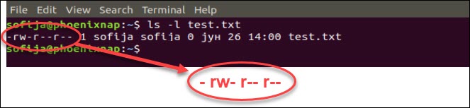permission settings for file output
