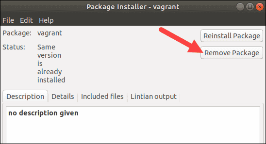 how to remove software with gdebi