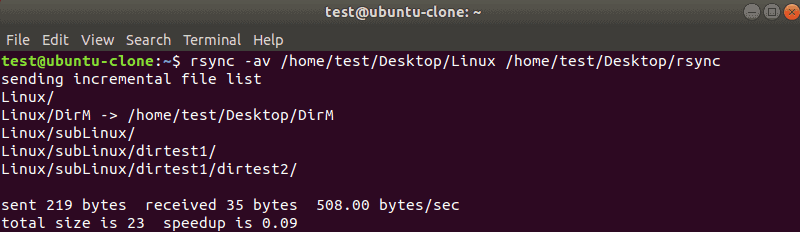  command to copy directories recursively with rsync.