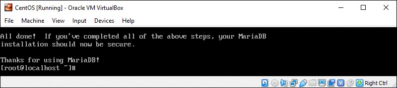 securing mariadb