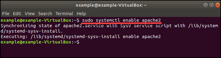 systemctl enable service at boot
