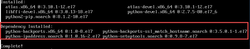 tensorflow required packages downloaded