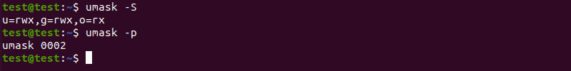umask command syntax example with syntax explained 
