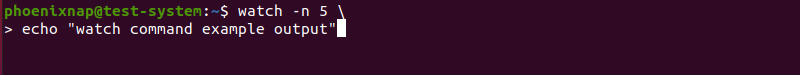 Adding a complex command using the backslash symbol