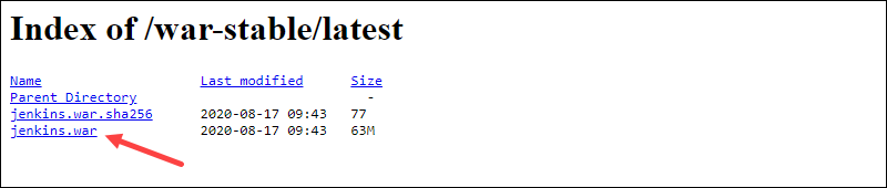 jenkins war file download