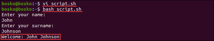 Print multiple variables in Bash using printf.