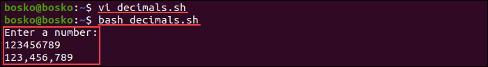 Separate thousands with commas to improve readability.