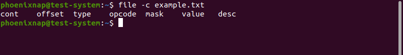 Testing the parsed version of a file
