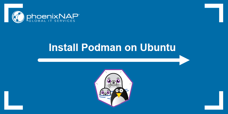 This tutorial shows how to install Podman on Ubuntu.
