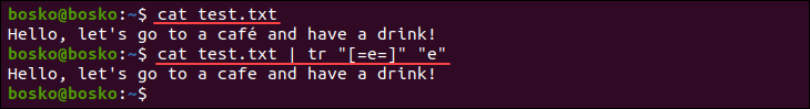 Remove diacritics from characters using tr.