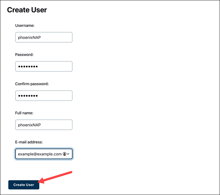 Create Jenkins user