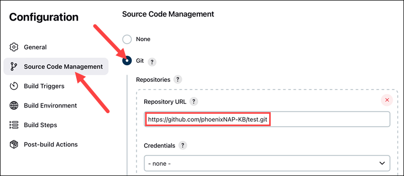 Git project git repository url