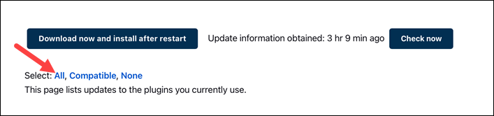 Manage Jenkins plugins update all compatible