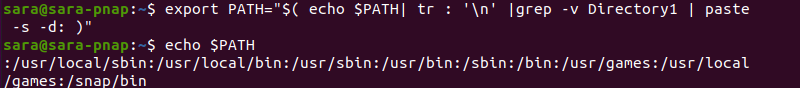tr grep -v paste terminal output