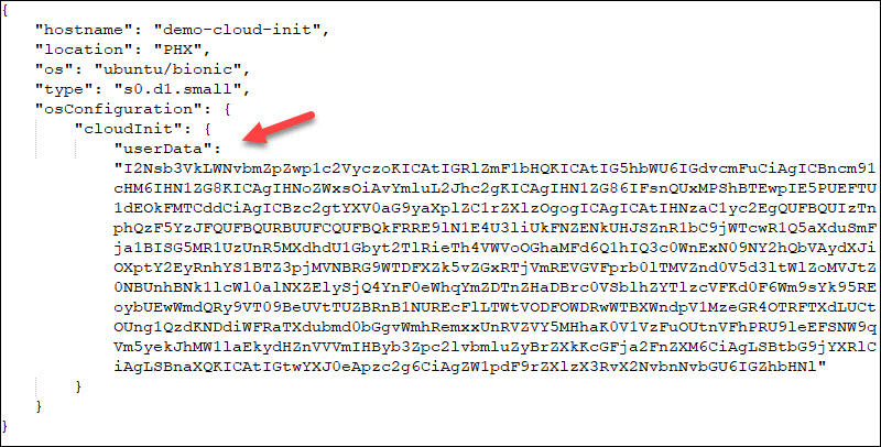 Cloud-init script