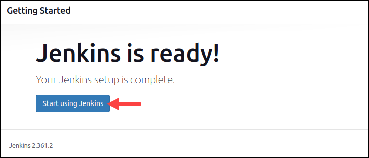 Complete Jenkins configuration on Ubuntu.